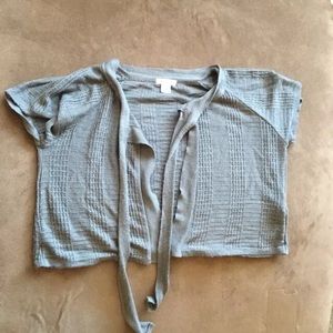 🌸Sale 3 for $10🌸 Xhiliration Open Gray Cardigan